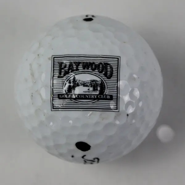 3 Mixed Brand Golf Balls Titleist Permanex Heddington Used Practice