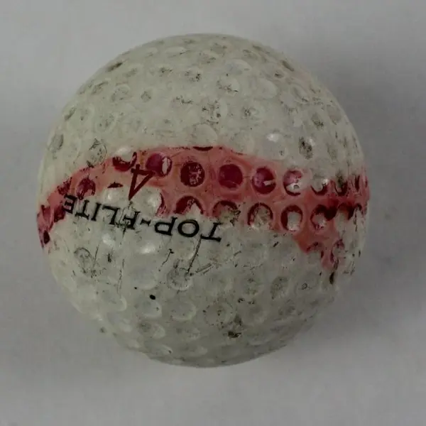Mixed Brand Top-Flite & Spalding Practice Golf Balls, 4 Pre-Owned
