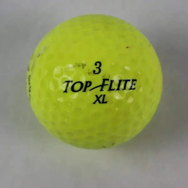 Top Flite XL Series 3 Neon Yellow Golf Ball Used