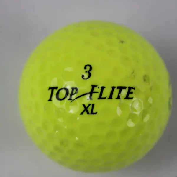 Top Flite XL Series 3 Neon Yellow Golf Ball Used