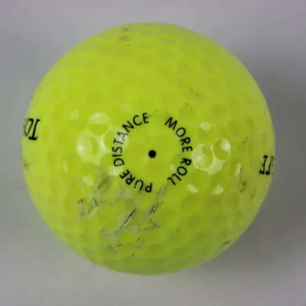 Top Flite XL Series 3 Neon Yellow Golf Ball Used