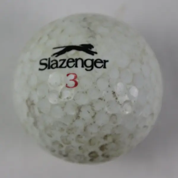 Lot of 4 Golf Balls: 2 Maxfli Noodle, 2 Slazenger Pre-Owned