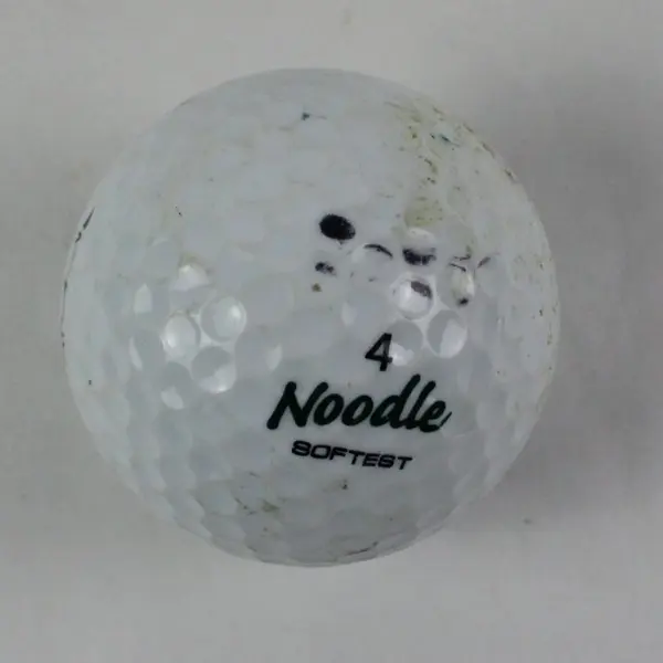 Lot of 4 Used Mixed Brand Golf Balls