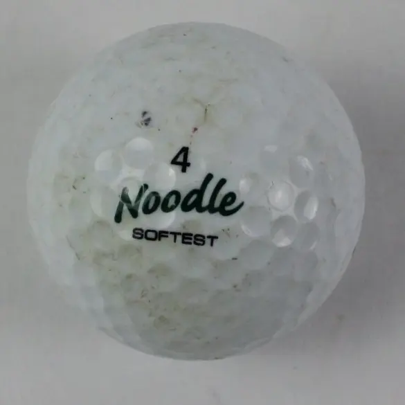 Lot of 4 Used Mixed Brand Golf Balls
