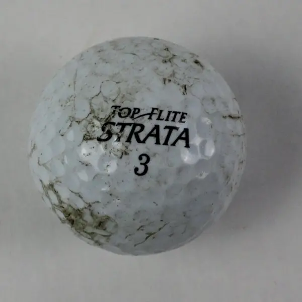 Lot of 3 Used Nike NDX Bridgestone Precept Top Flite Strata Golf Balls