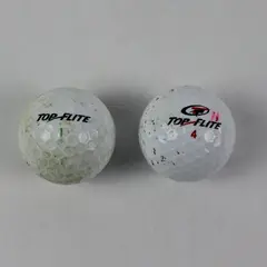 Lot of 2 Top-Flite Golf Balls Series 1 & Series 4