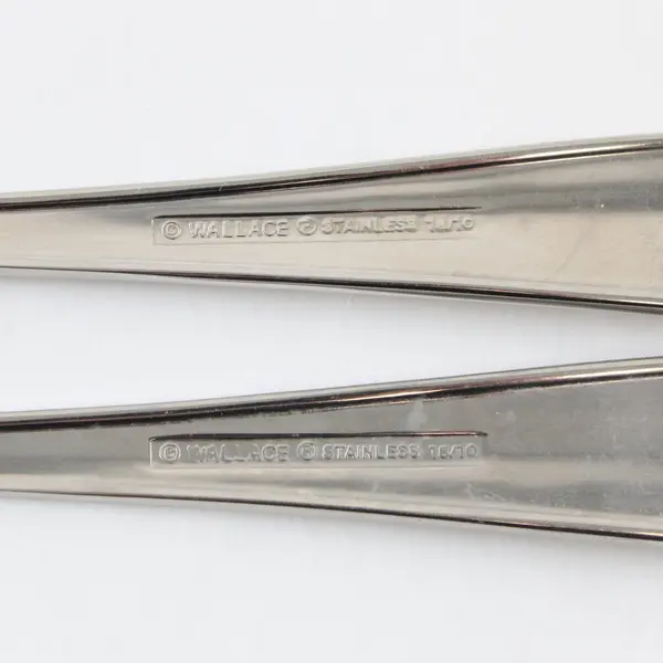 Lot of 2 Wallace Serving Forks 8.5" Used Flatware