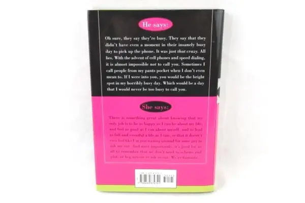 He's Just Not That Into You by Greg Behrendt & Liz Tuccillo 2004 Hardcover