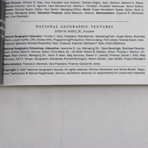 National Geographic Magazine 1997 Complete Collection Set of 12