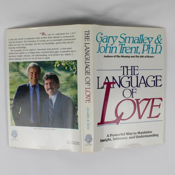 The Language of Love by Gary Smalley & John Trent 1988 Hardcover Dust Jacket