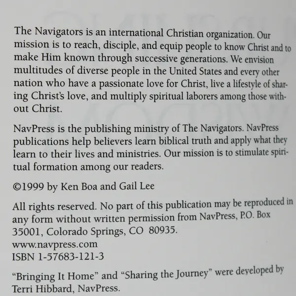 Pursuing Wisdom A Biblical Approach From Proverbs 1999 PB Guide Book Series
