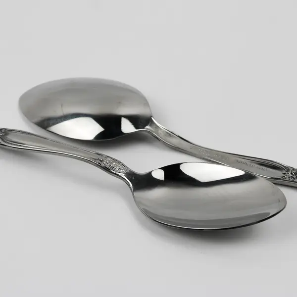 Set of 4 Miracle Maid MMA2 Pattern Oval Soup Spoons Stainless Steel 6.75 Inch