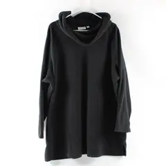 Denim and Company Black Fleece Pullover Sweater Women's 3X