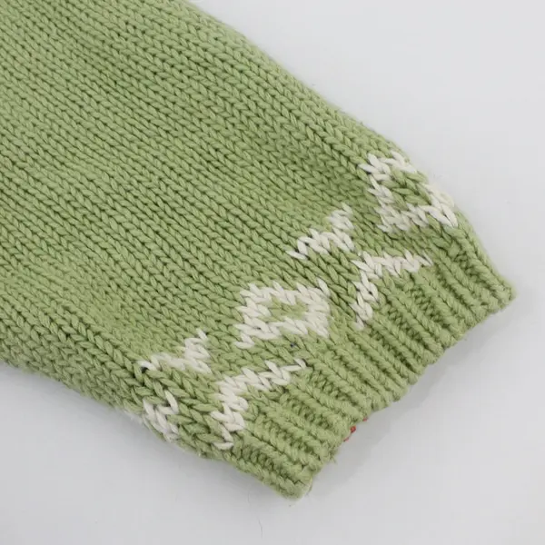 Vintage Paul Harris Design Fair Isle Sweater Women's Large Navy Green