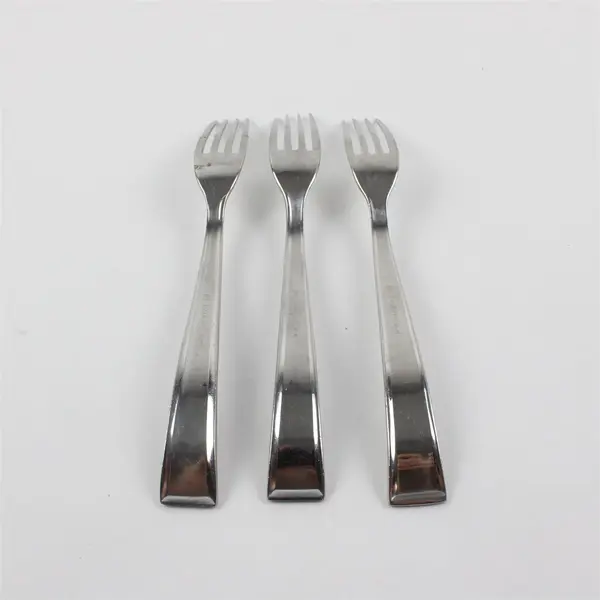 Lot of 3 Fortessa Flatware Forks 18-10 Stainless Steel Unknown Pattern
