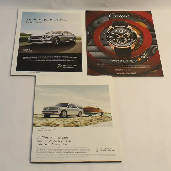 Lot Of 3 Golf Digest Magazines September November December 2014