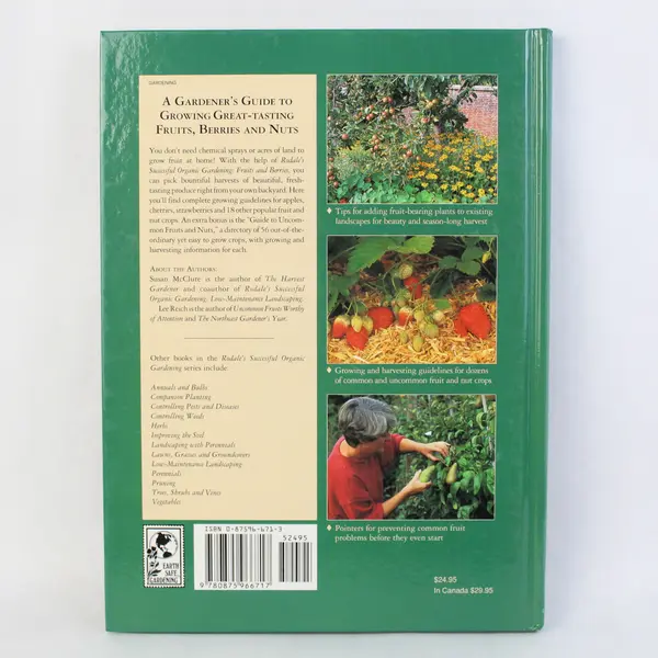 Fruits And Berries by Susan McClure 1996 Rodale Hardcover