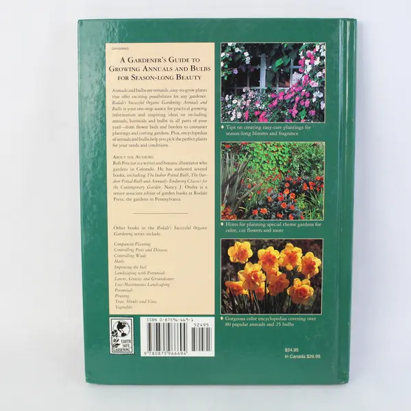 Annuals And Bulbs by Rob Proctor 1995 Rodale Hardcover