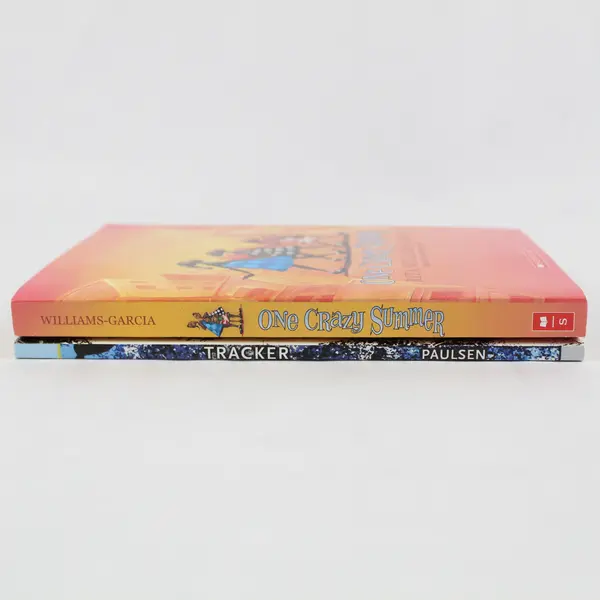 Lot of 2 Scholastic Books Young Readers Tracker One Crazy Summer Paperback