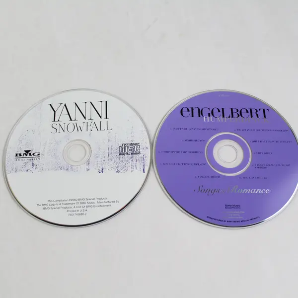 Lot Of 4 Assorted Music CDs No Jewell Cases