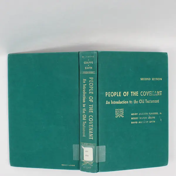 People Of The Covenant Introduction To The Old Testament 1987 HC Ex-Library