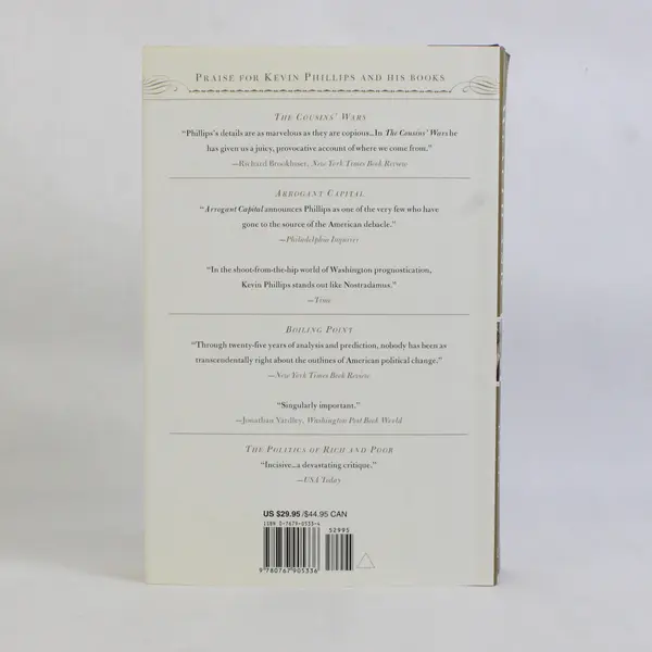 Wealth and Democracy by Kevin Phillips History of American Rich 2002 HC DJ 