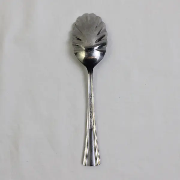 Reed & Barton Brookshire Stainless Sugar Shell Spoon 6.5 Inches