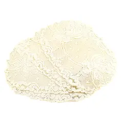 Set of 4 Heritage Lace Alpine Angels Off-White Placemats 14"x20" NEW
