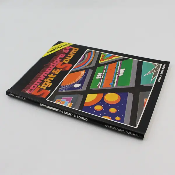 1984 Vintage Commodore 64 Sight and Sound Computing Book by John J. Anderson