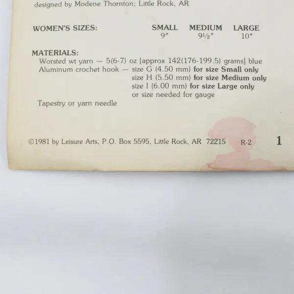 Leisure Arts Crocheted Slippers For Women And Children Leaflet 205 7 Styles