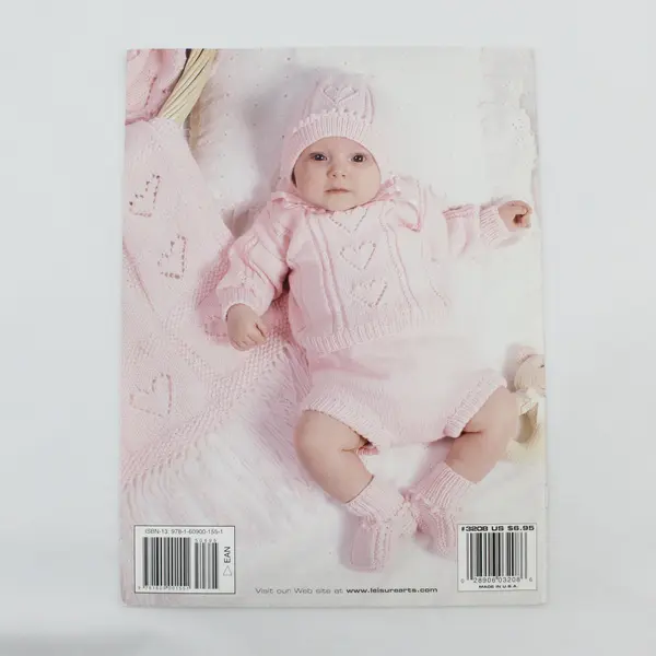 Leisure Arts 2000 Knitting Layettes Pattern Booklet 4 Layettes Carole Prior