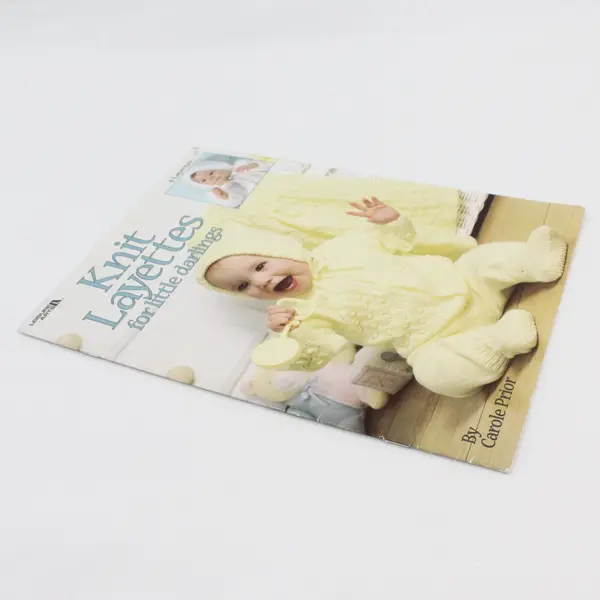 Leisure Arts 2000 Knitting Layettes Pattern Booklet 4 Layettes Carole Prior