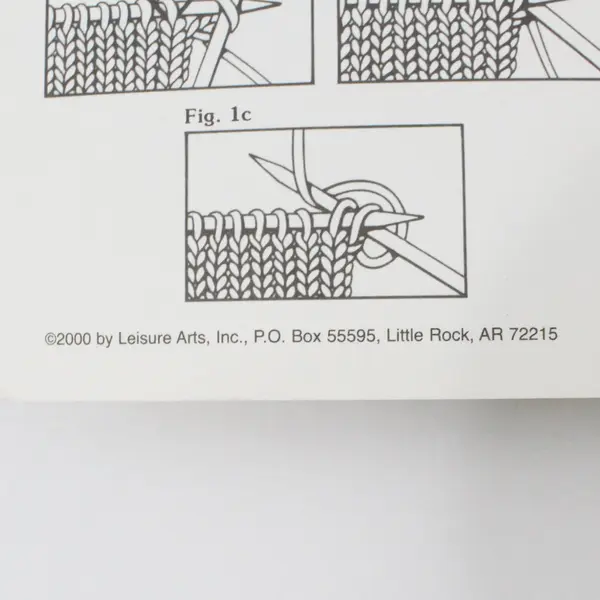 Leisure Arts 2000 Knitting Layettes Pattern Booklet 4 Layettes Carole Prior
