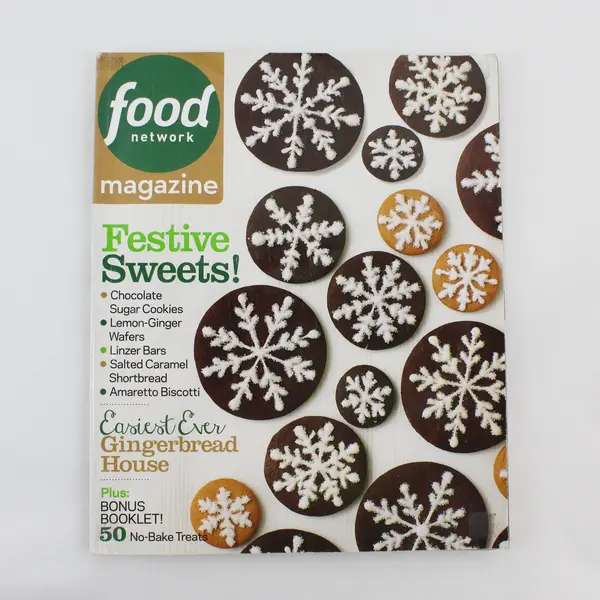 Food Network Magazine Festive Sweets Plus Bonus Booklet December 2013