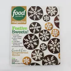 Food Network Magazine Festive Sweets Plus Bonus Booklet December 2013
