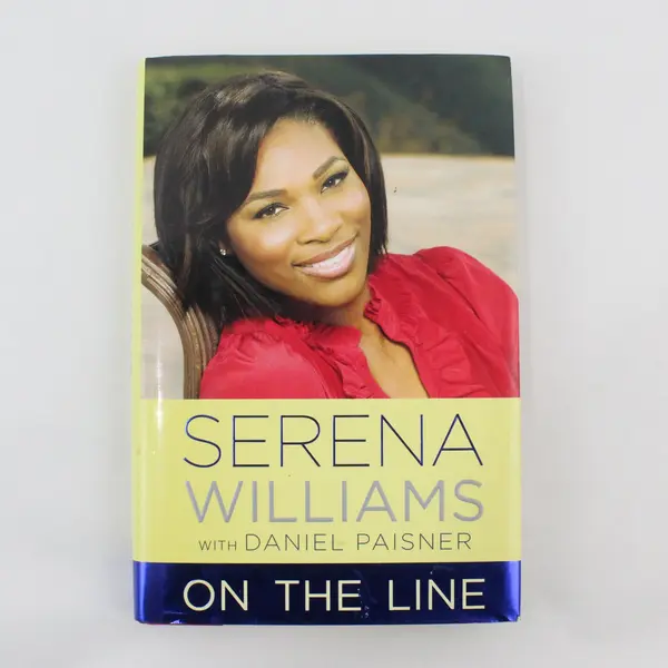 On the Line Serena Williams Daniel Paisner First Edition Hardcover