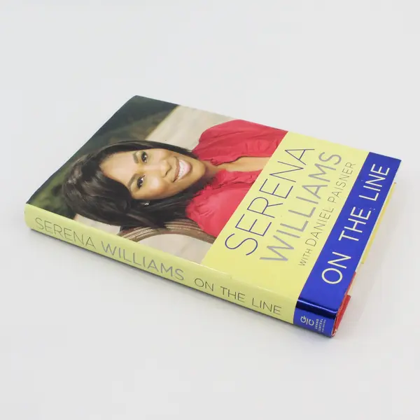 On the Line Serena Williams Daniel Paisner First Edition Hardcover
