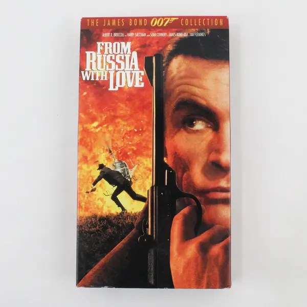 Vintage From Russia With Love James Bond VHS Tape 1995, #M205407 