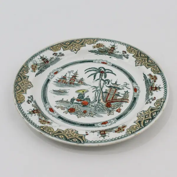 Antique Petrus Regout & Co Honc Plate 8.5" Ceramic