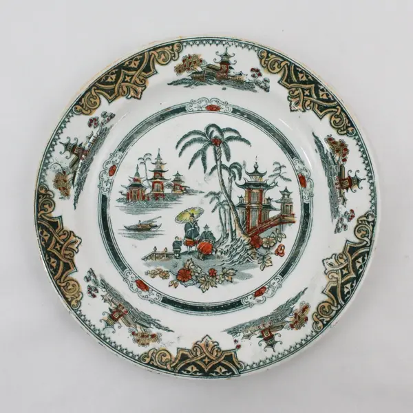 Antique Petrus Regout & Co Honc Plate 8.5" Ceramic