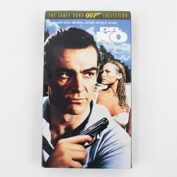 Dr. No James Bond VHS MGM/UA 1962 Film Release M205406