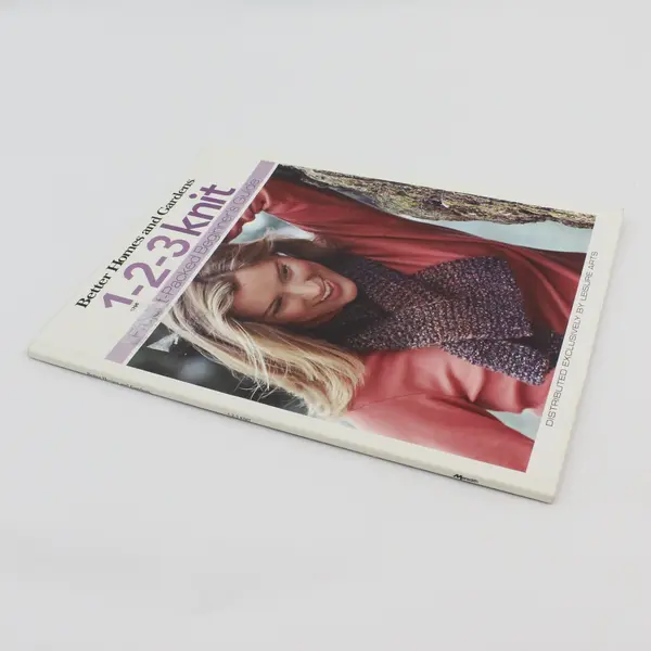 Better Homes & Gardens 1-2-3 Knit Project-Packed Beginner's Guide Leisure Arts