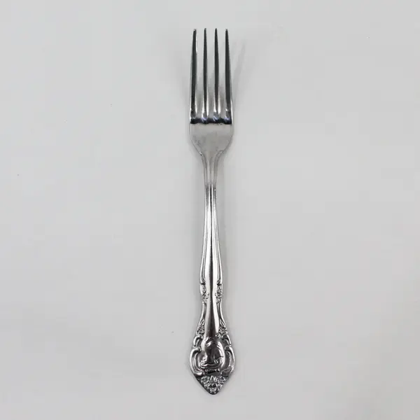 Estia Flatware Cascade Pattern Stainless Youth Fork Engraved Elephant 6" Good