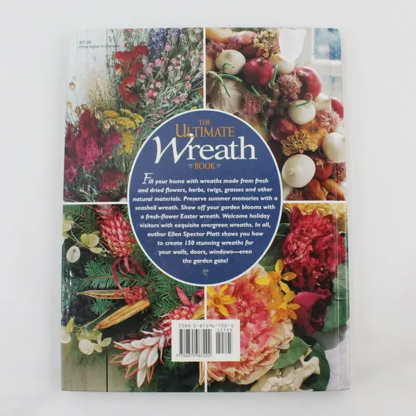1995 Vintage The Ultimate Wreath Book Ellen Spector Platt A Rodale Craft Book