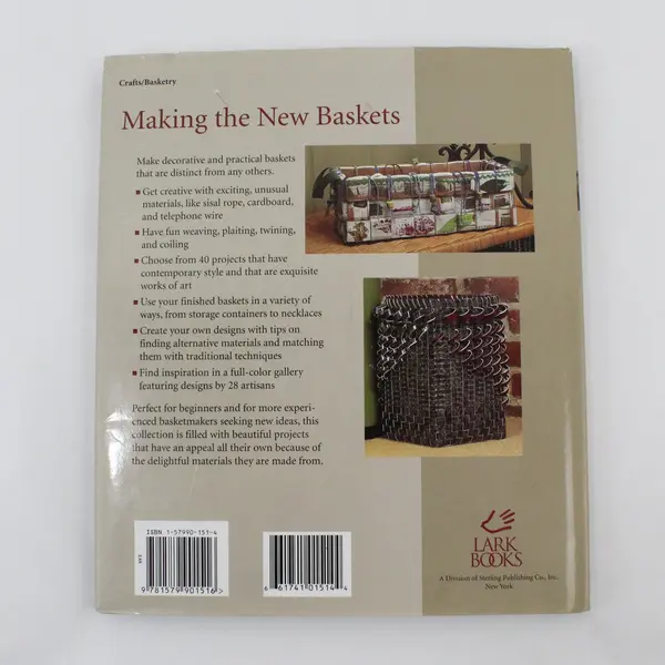 Making the New Baskets: Alternative Materials, Simple Techniques Jane La Ferla