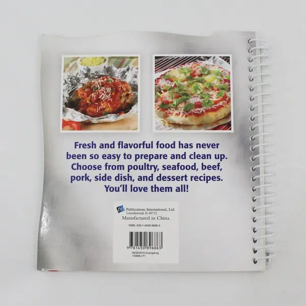 Cooking & Grilling With Aluminum Foil Cookbook Spiral Bound ISBN 9781450896863