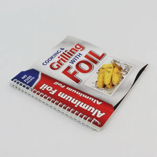 Cooking & Grilling With Aluminum Foil Cookbook Spiral Bound ISBN 9781450896863