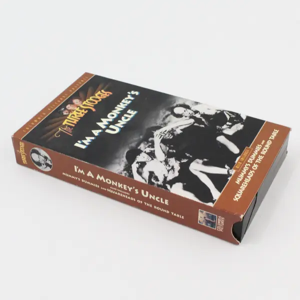 Three Stooges I'm a Monkey's Uncle VHS 1993 B&W Columbia