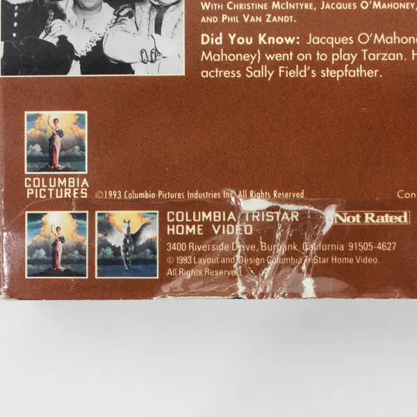 Three Stooges I'm a Monkey's Uncle VHS 1993 B&W Columbia