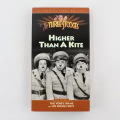 Three Stooges Higher Than A Kite VHS Tape 1993 B&W 